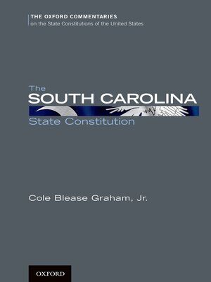 cover image of The South Carolina State Constitution